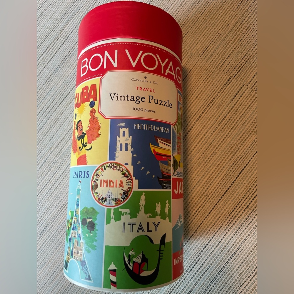 Travel Vintage Puzzle - 1000 Pieces